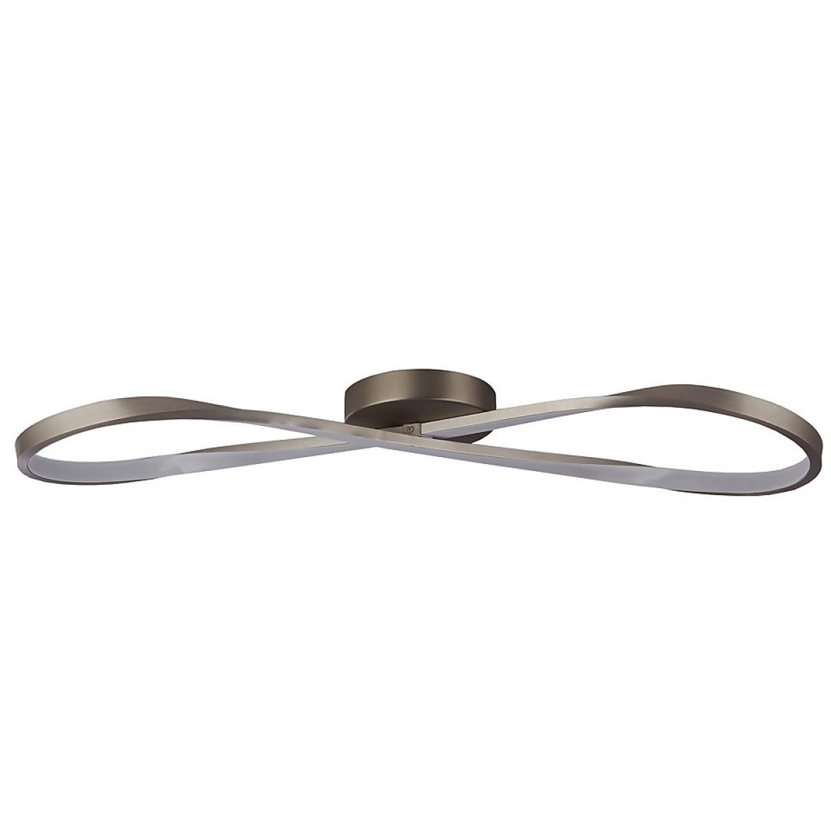 Austin LED Flush Ceiling Light - Satin Nickel – image 3