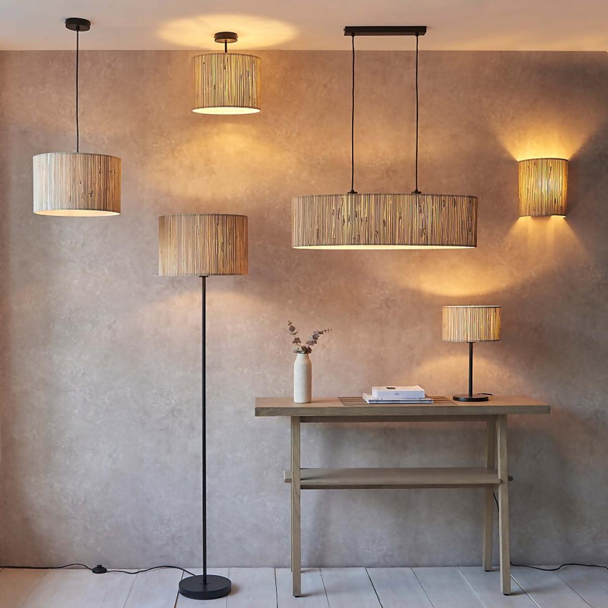 Caen Linear Pendant Ceiling Light - Natural – image 8