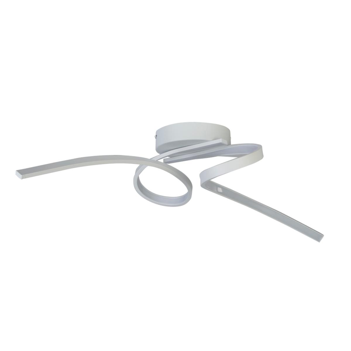 Houston LED Flush Ceiling Light - White – image 5