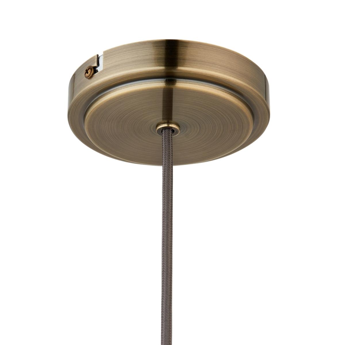 Whitstable Pendant Light - Antique Brass – image 4