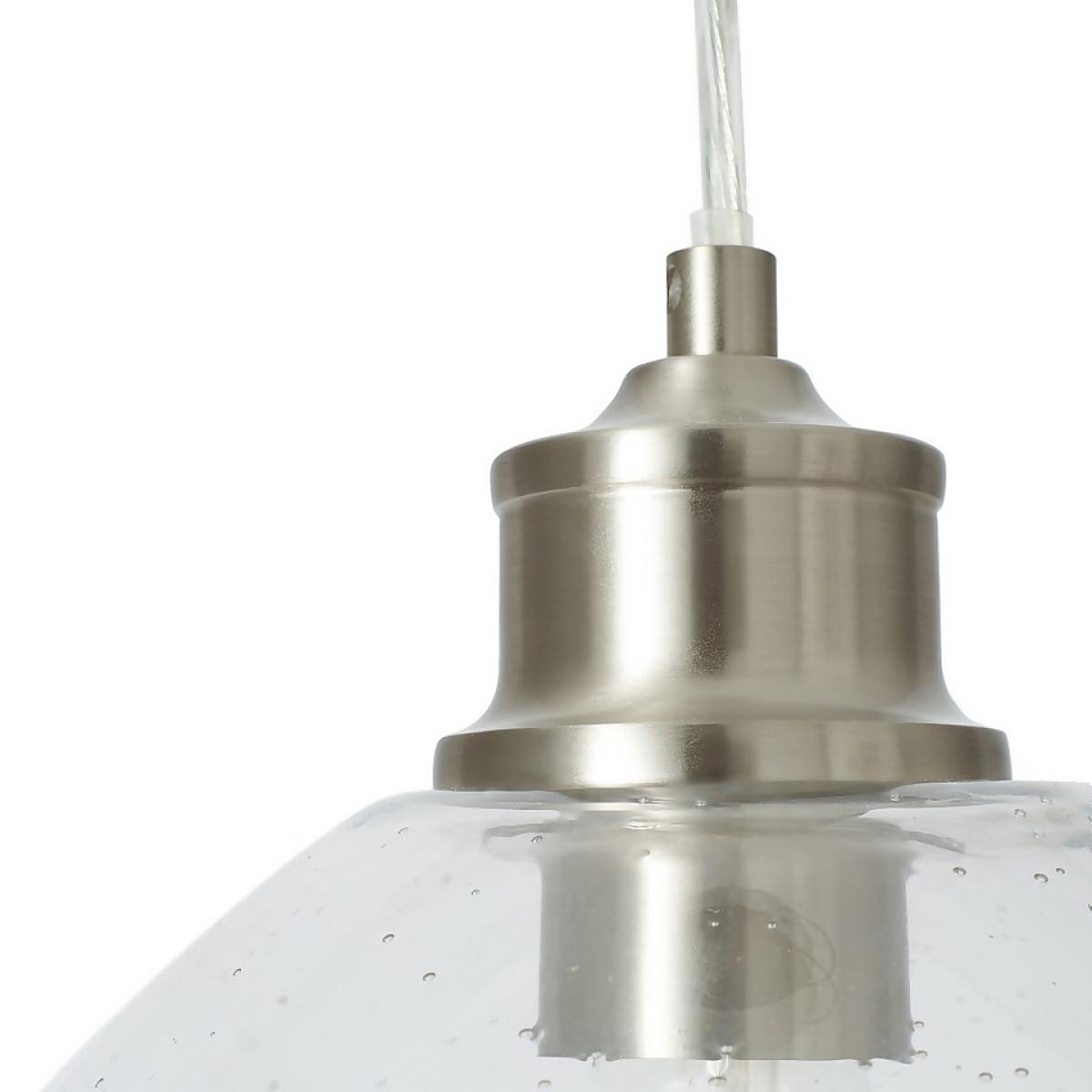 Windermere Pendant Ceiling Light - Satin Nickel – image 4