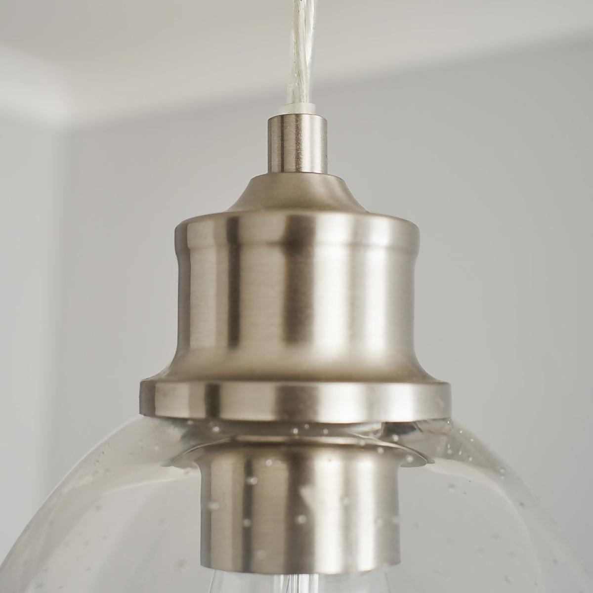 Windermere Pendant Ceiling Light - Satin Nickel – image 9