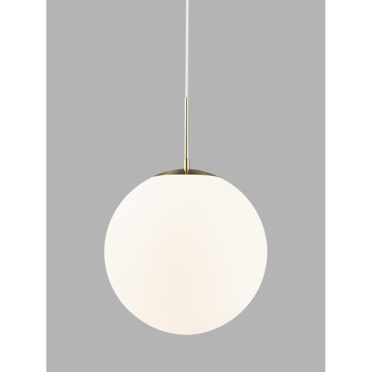 Nordlux Grant 35 Pendant Ceiling Light, White/Brass – image 2