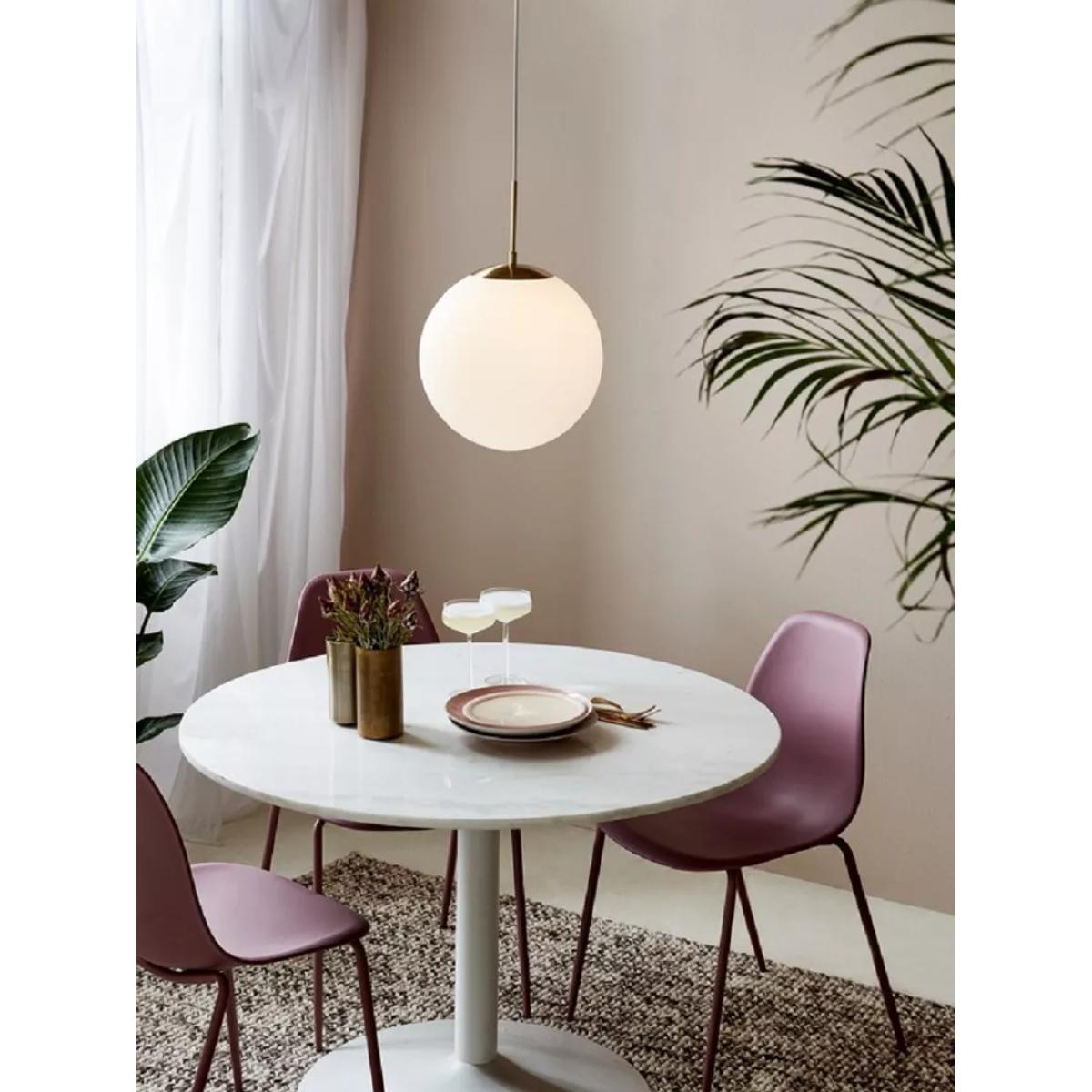 Nordlux Grant 35 Pendant Ceiling Light, White/Brass – image 3