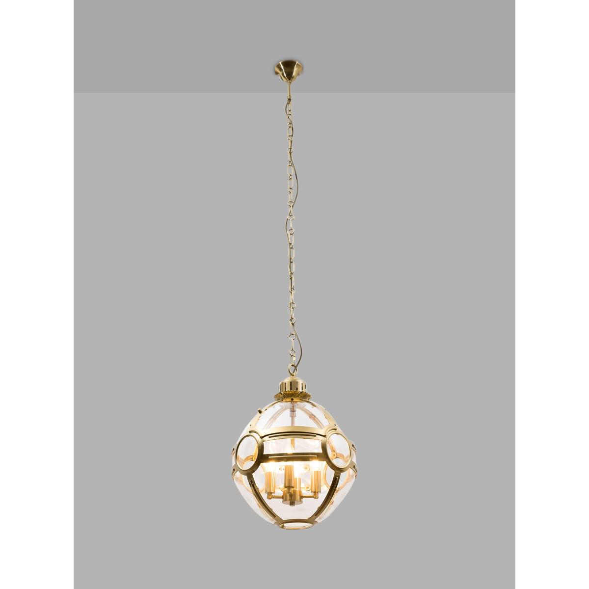 Pure White Lines Clyde Lantern Small Ceiling Light – image 4