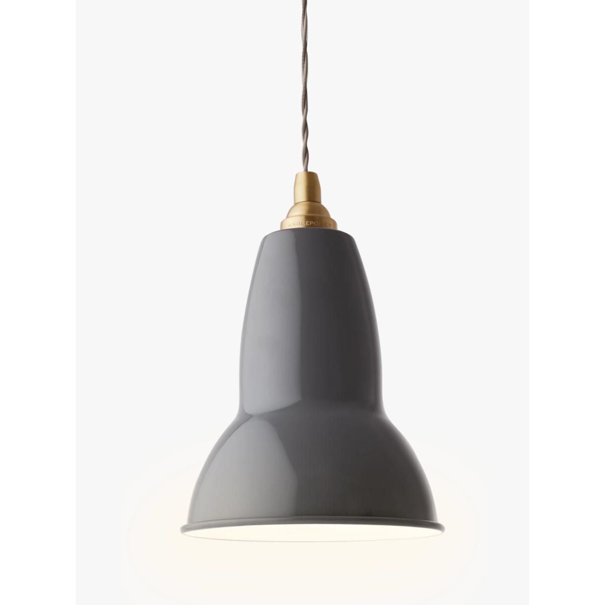 Anglepoise Original 1227 Brass Ceiling Light, Elephant Grey – image 2