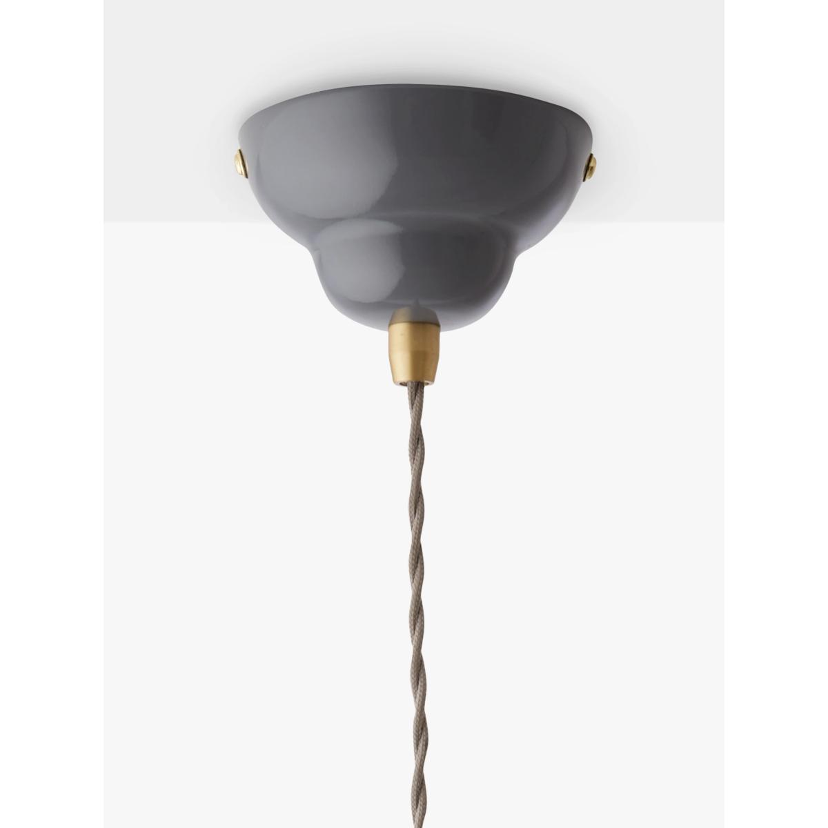 Anglepoise Original 1227 Brass Ceiling Light, Elephant Grey – image 4