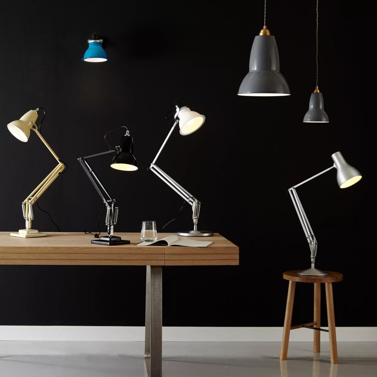 Anglepoise Original 1227 Brass Ceiling Light, Elephant Grey – image 8