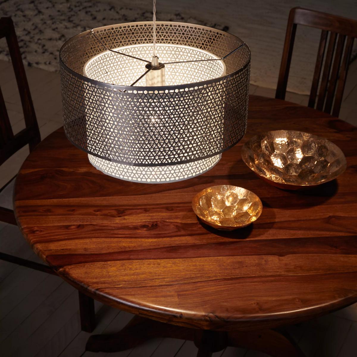 John Lewis & Partners Meena Fretwork Steel Ceiling Light – image 7