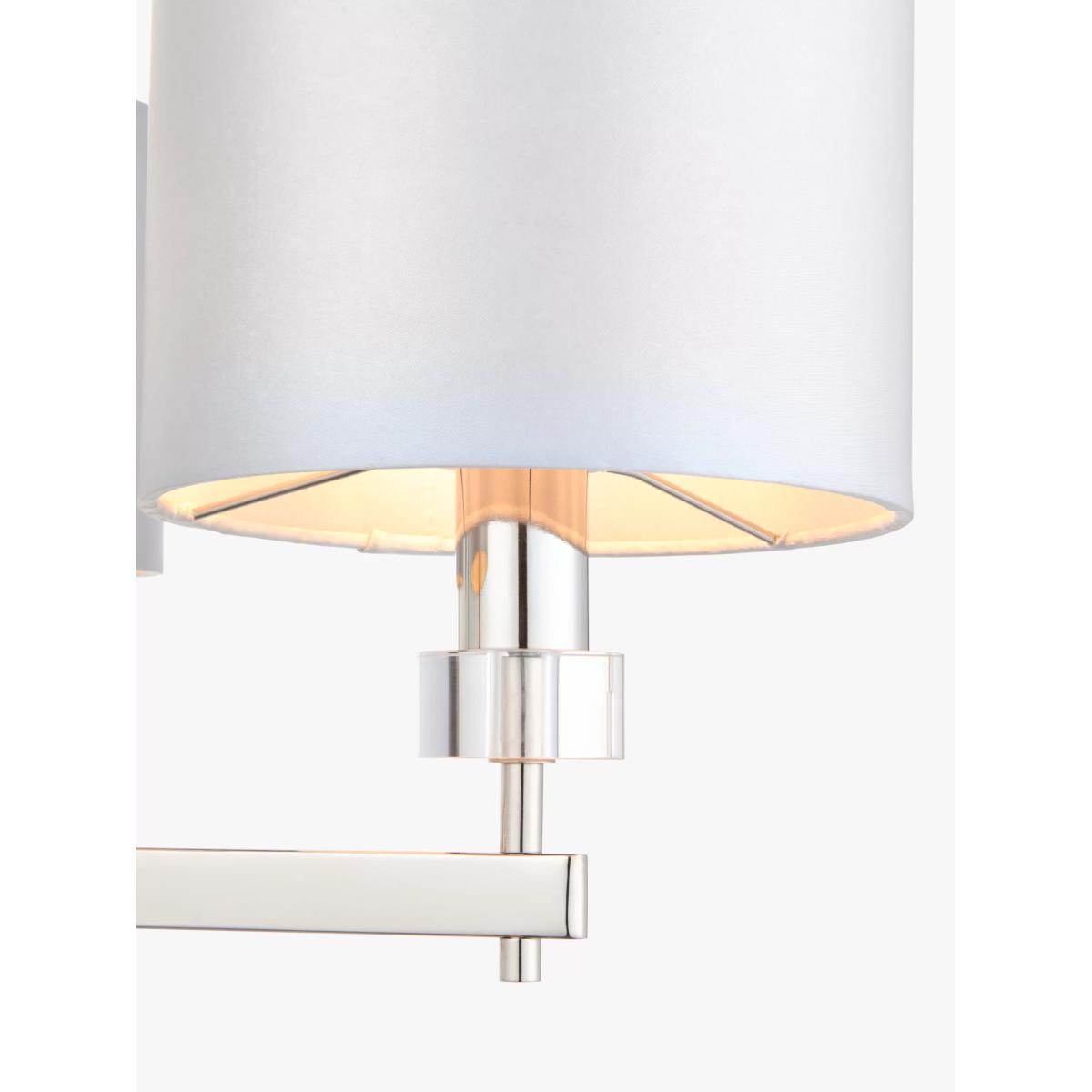 John Lewis Greta 3 Arm Pendant Ceiling Light, Ivory – image 3