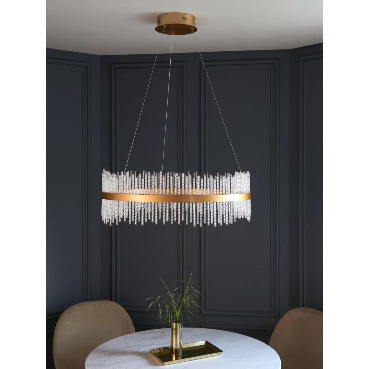 Bay Lighting Kai Pendant Ceiling Light, Gold – image 2