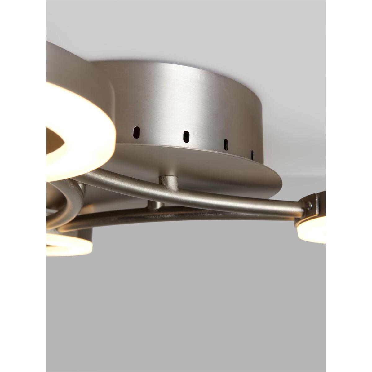 John Lewis & Partners Boyd LED 3 Arm Semi Flush Ceiling Light – image 5