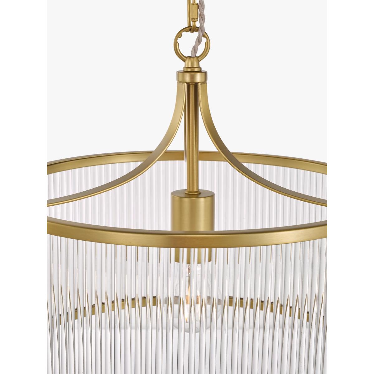 John Lewis Noto Pendant Ceiling Light, Matte Antique Brass – image 5