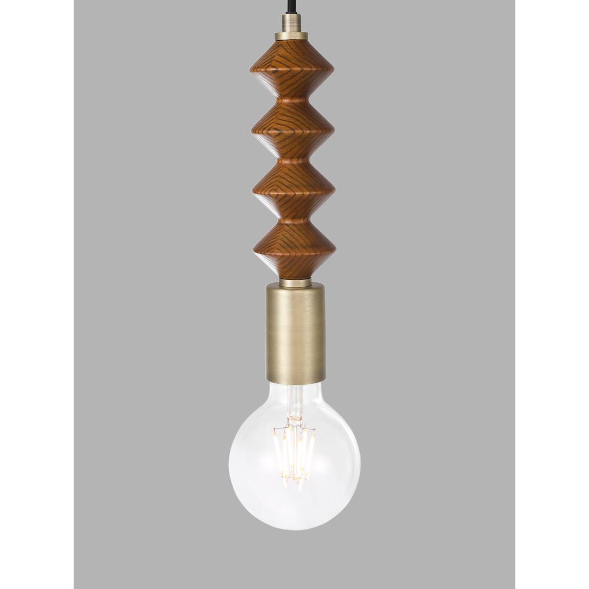 Swoon Franklin Pendant Ceiling Light, Brass – image 4