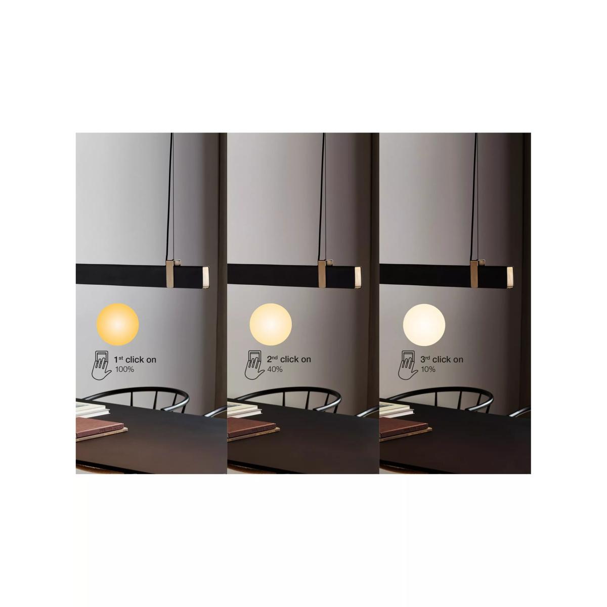 Nordlux Lilt Bar Ceiling Light, Black – image 5