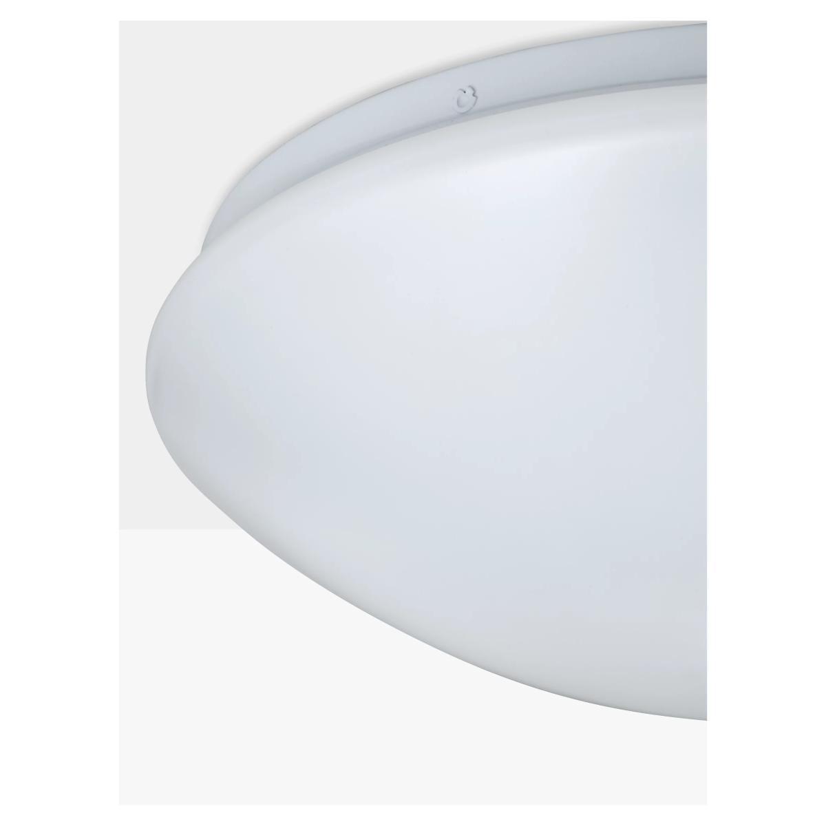 John Lewis & Partners Saint LED Flush Bathroom Ceiling Light, White – image 5