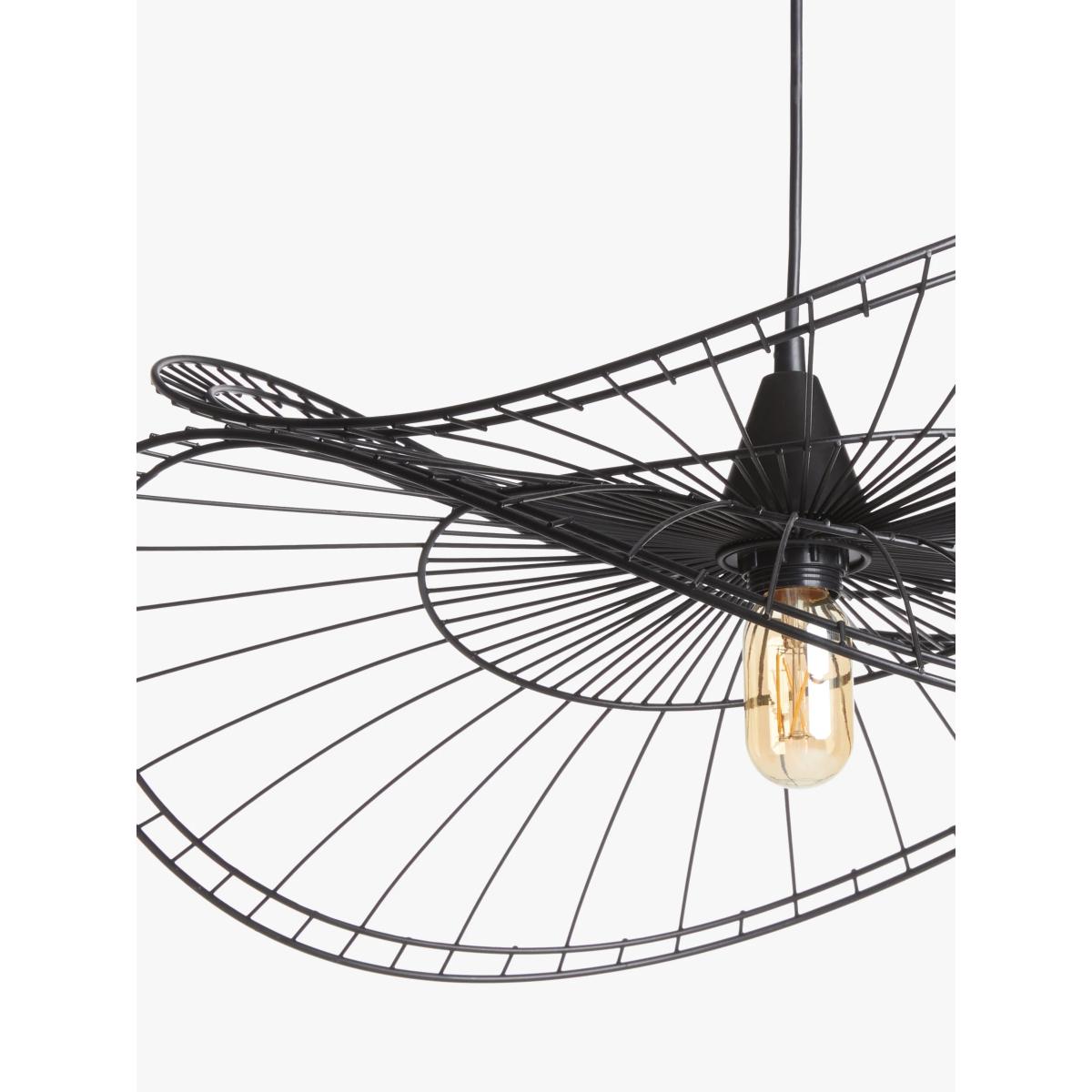 John Lewis Hiko Dual Layer 100 Ceiling Light, Black – image 3