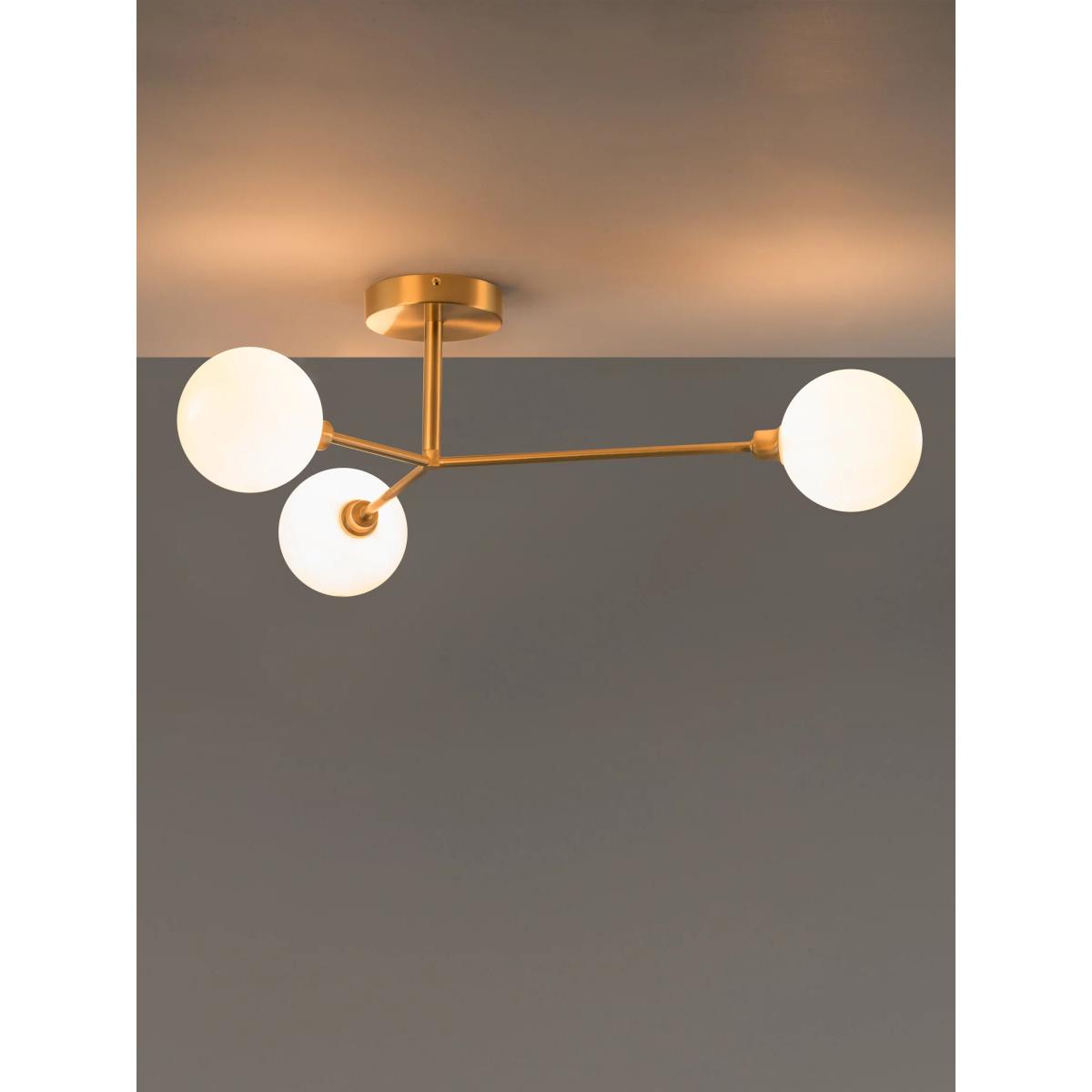 houseof 3 Arm Flush Ceiling Light – image 5