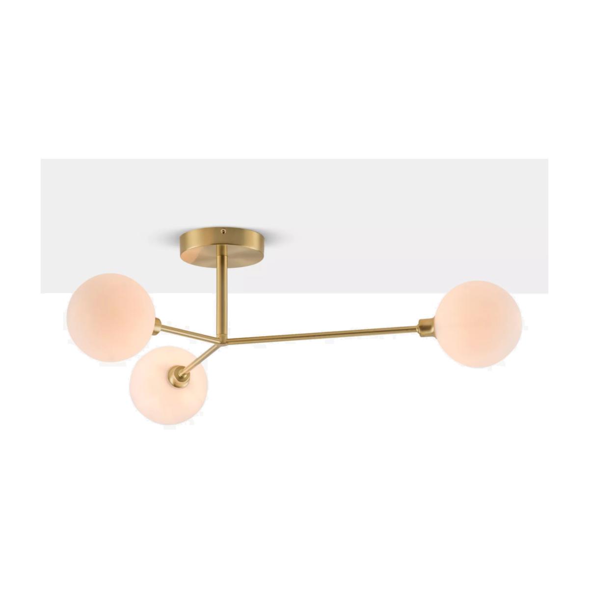 houseof 3 Arm Flush Ceiling Light – image 1