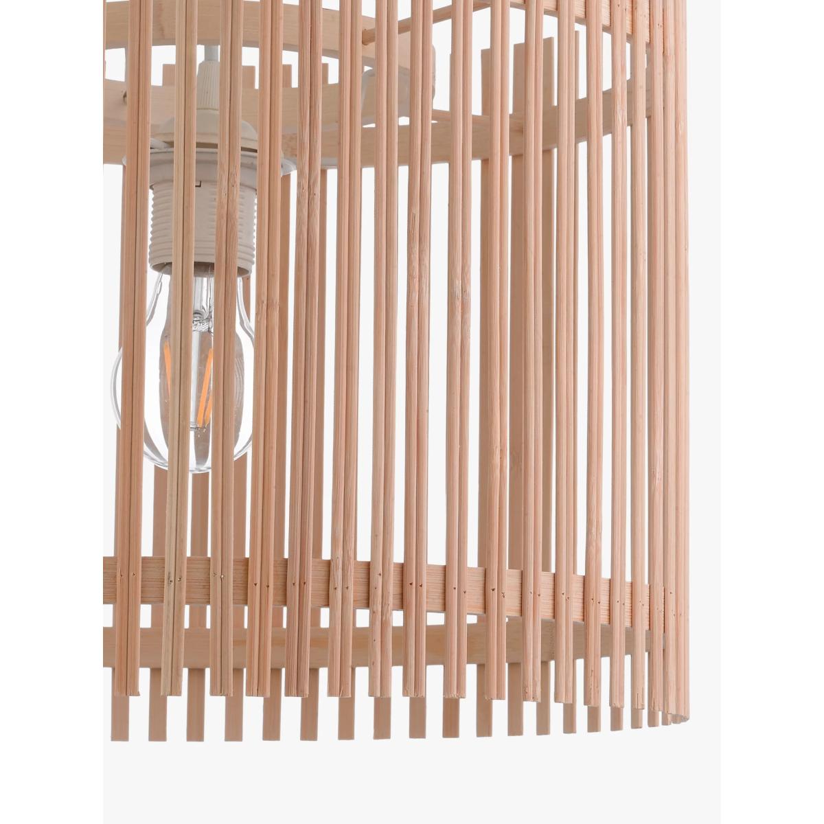 John Lewis & Partners Easy-to-Fit Bamboo Ceiling Shade, Natural – image 3