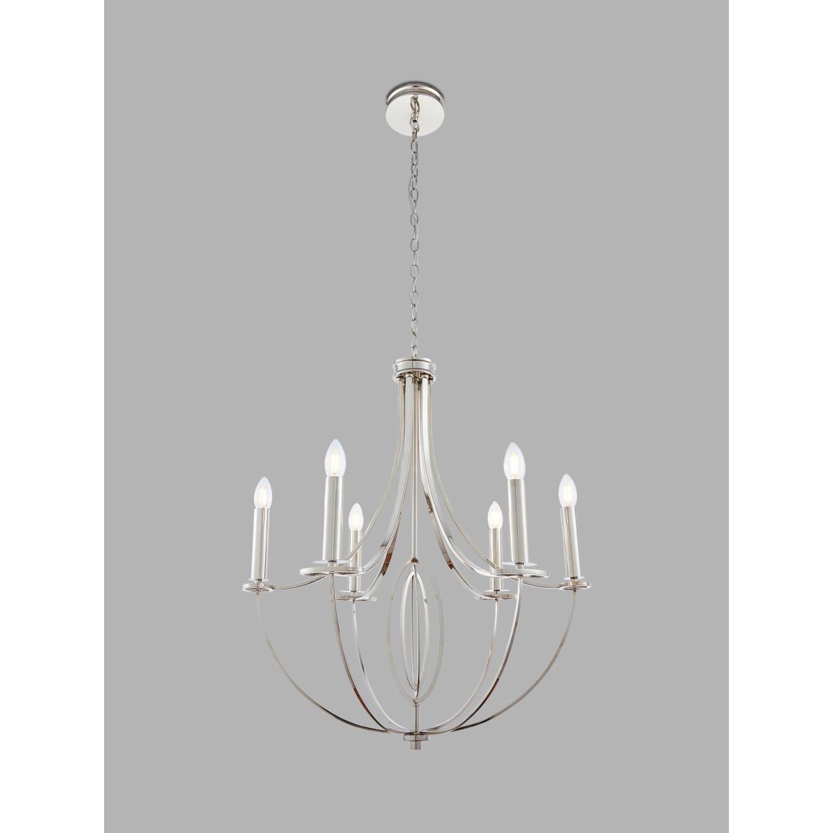 Bay Lighting Josey Ceiling Light, Nickel – image 1