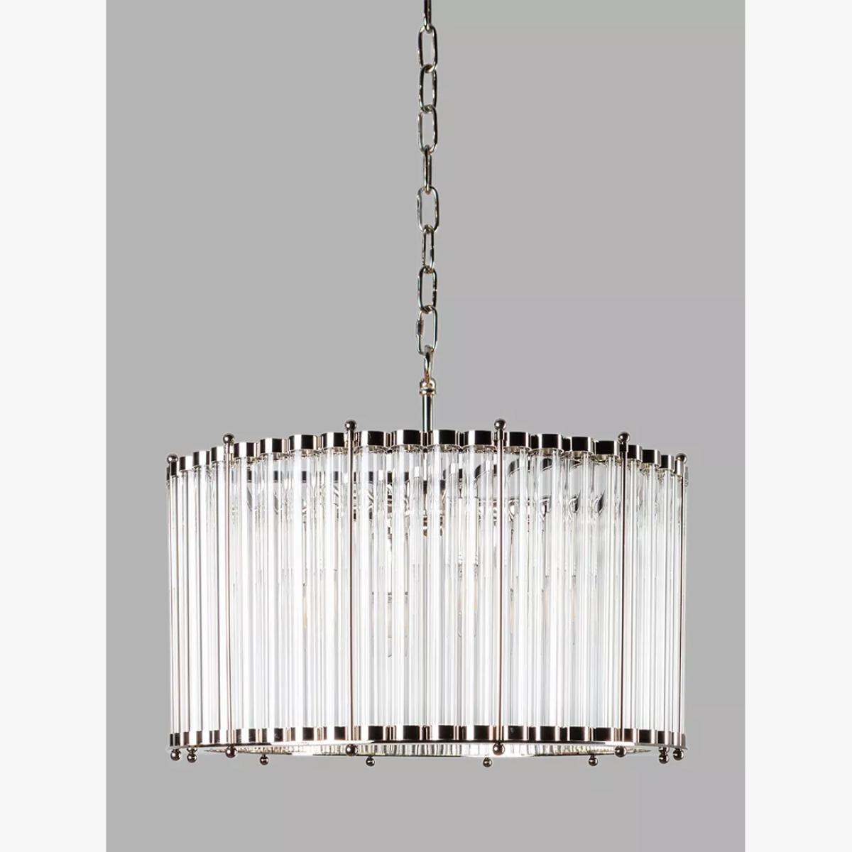 Pure White Lines Monza Medium Ceiling Light – image 1