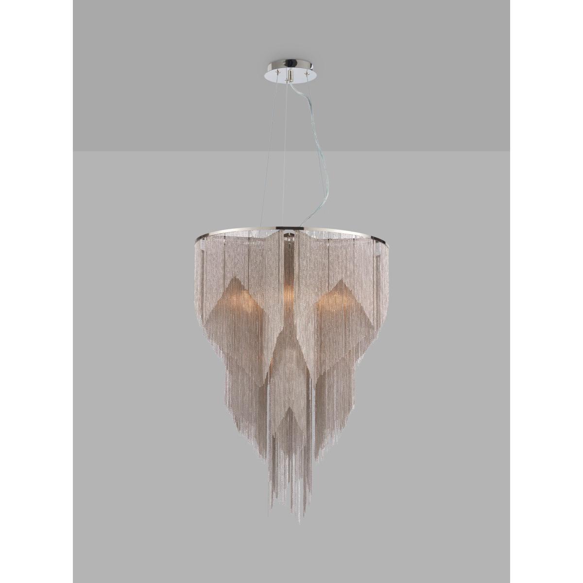 Bay Lighting Villa Ceiling Light, Silver – image 1