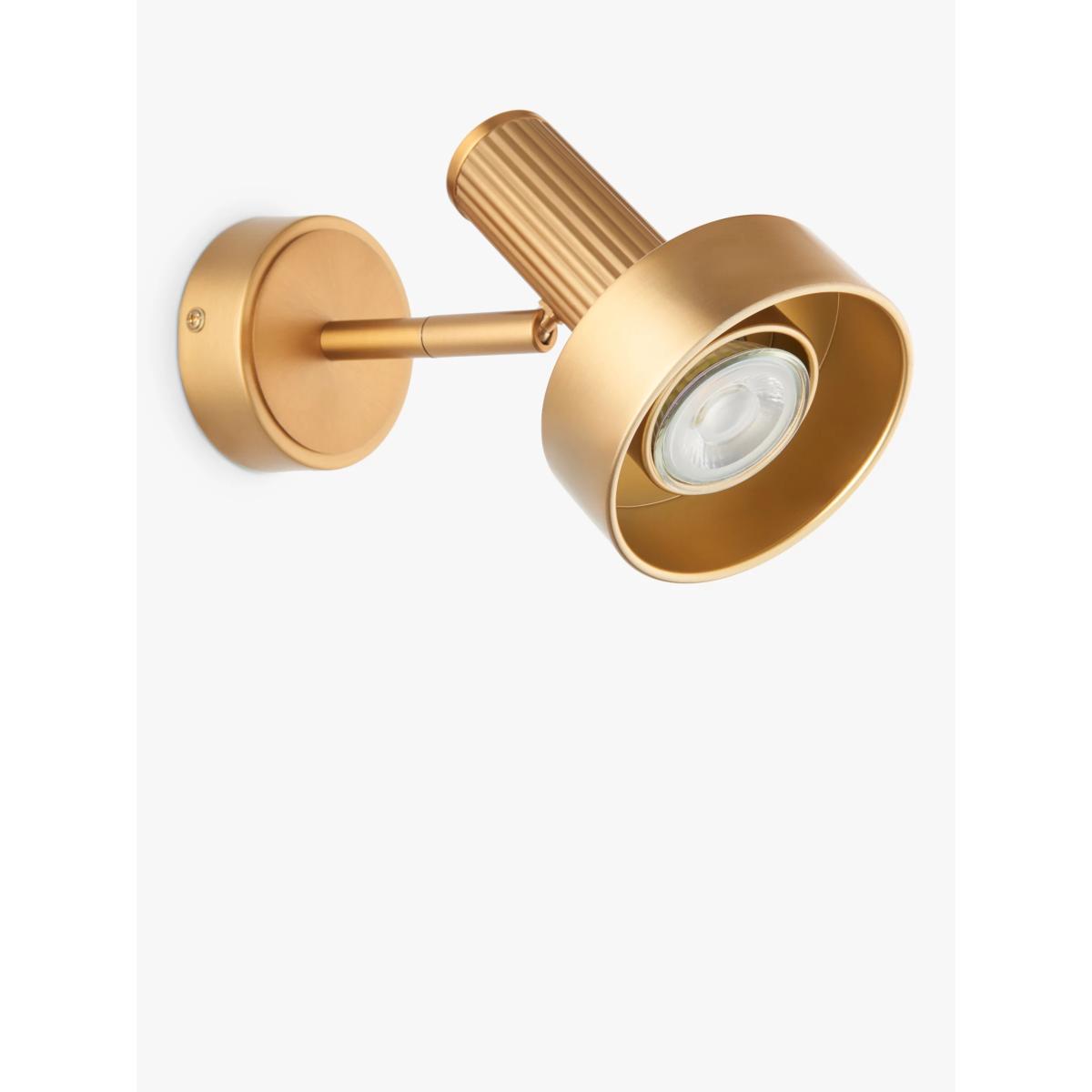 John Lewis Leighton Wall/Ceiling Light, Warm Antique Brass – image 2