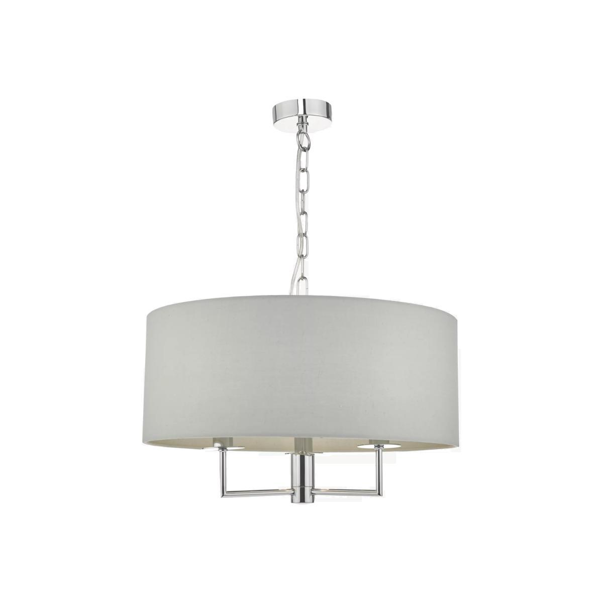 Där Jamelia Small Ceiling Light, Polished Chrome – image 1
