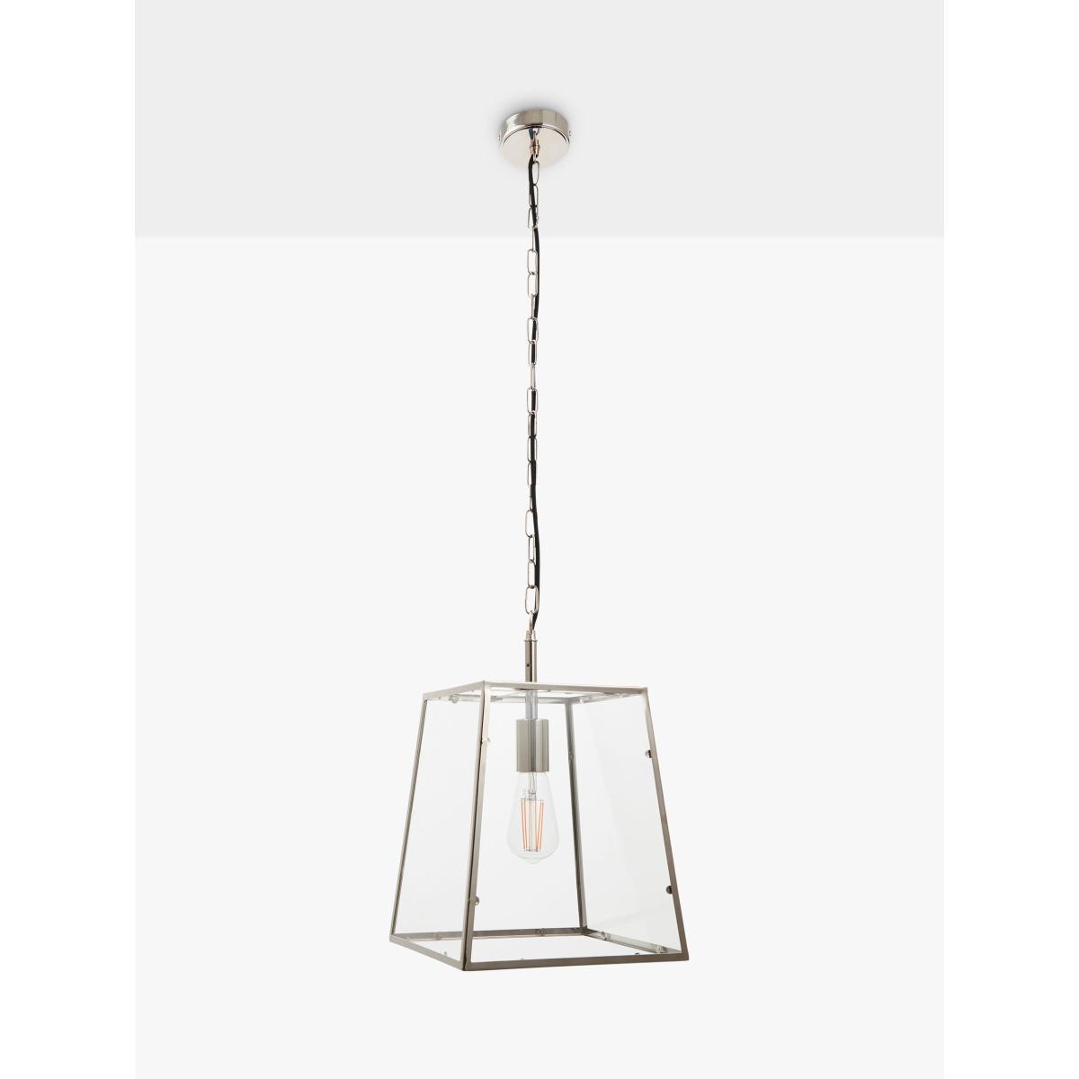 Bay Lighting Aida Lantern Ceiling Light, Nickel – image 2