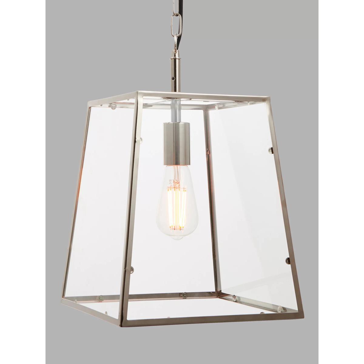 Bay Lighting Aida Lantern Ceiling Light, Nickel – image 3