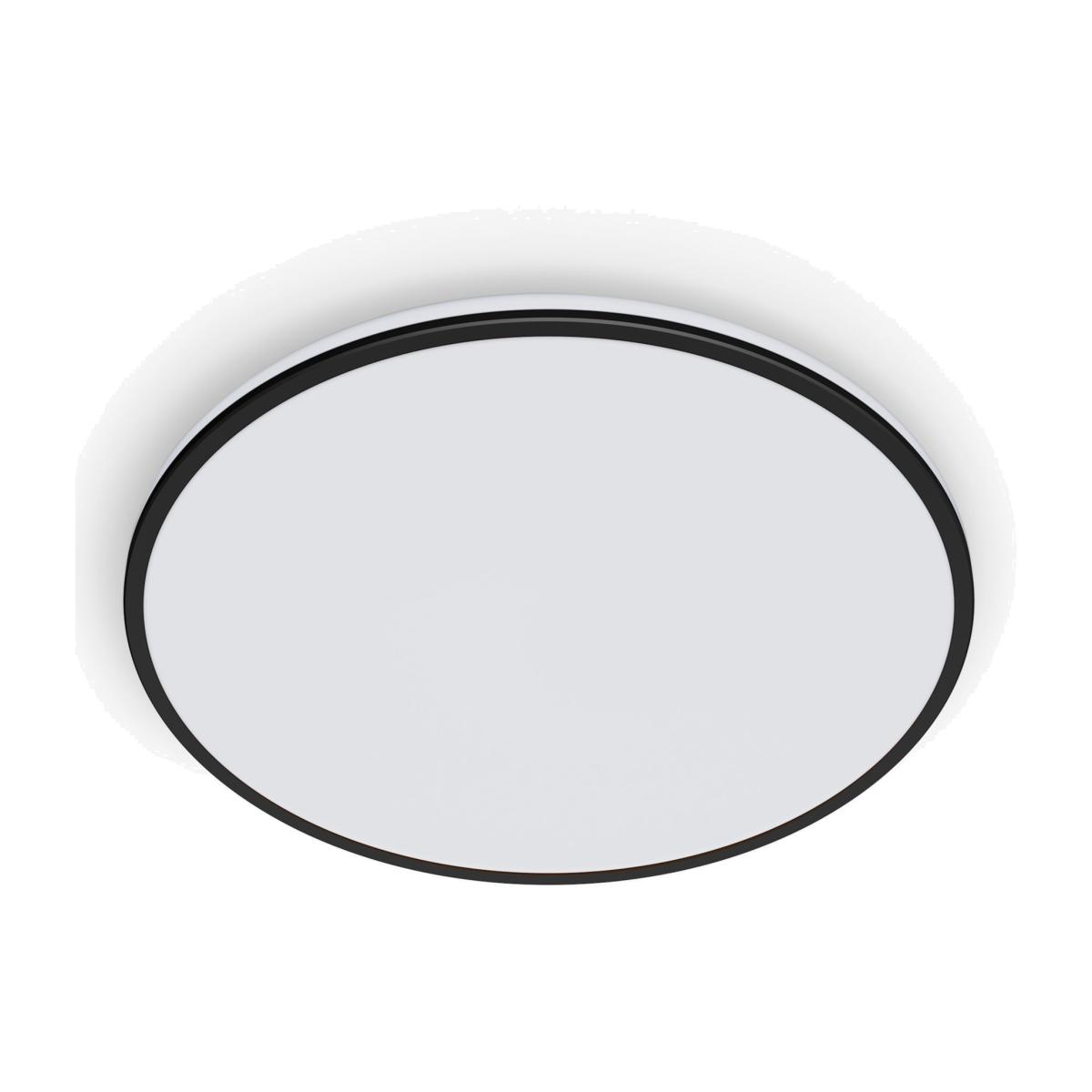 Philips Ozziet Flush Ceiling Light, Black – image 1