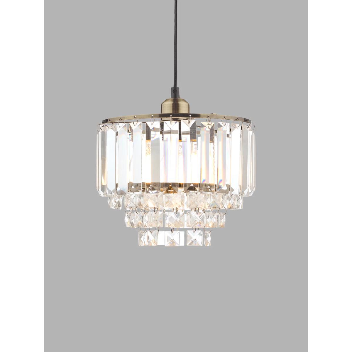 Laura Ashley Vienna Crystal Glass Easy-to-Fit Ceiling Shade – image 3