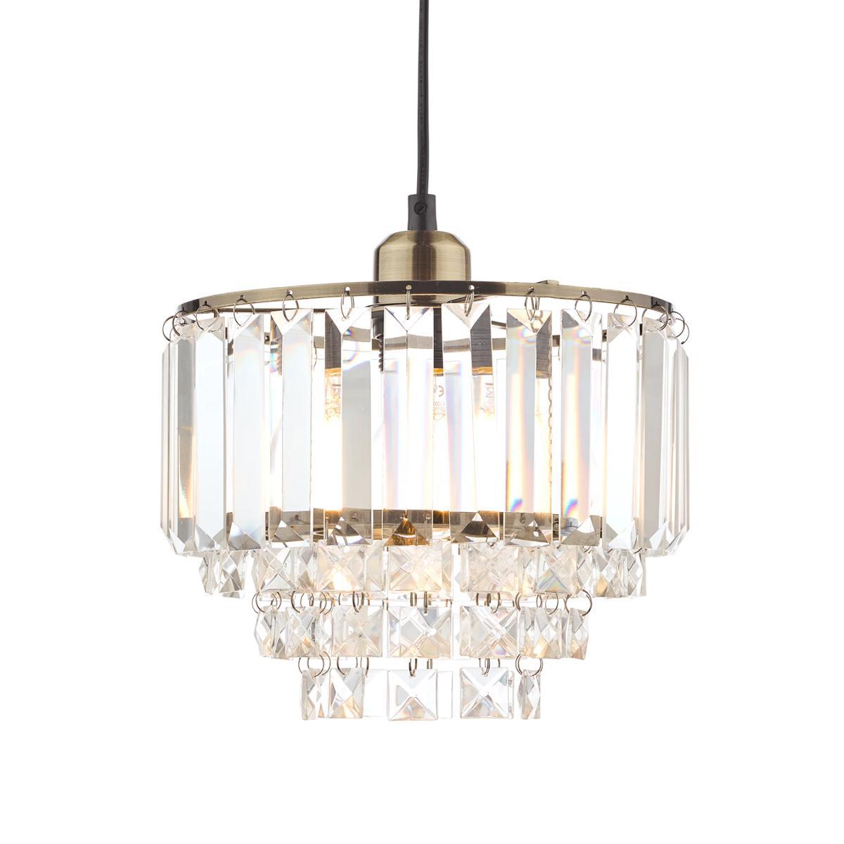 Laura Ashley Vienna Crystal Glass Easy-to-Fit Ceiling Shade – image 4