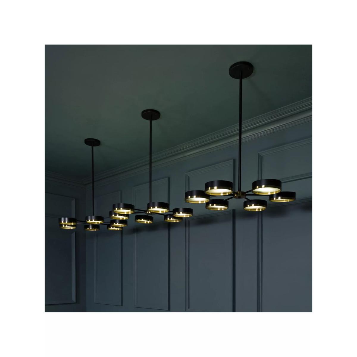 Pure White Lines Moscow 6 Arm Ceiling Light – image 5