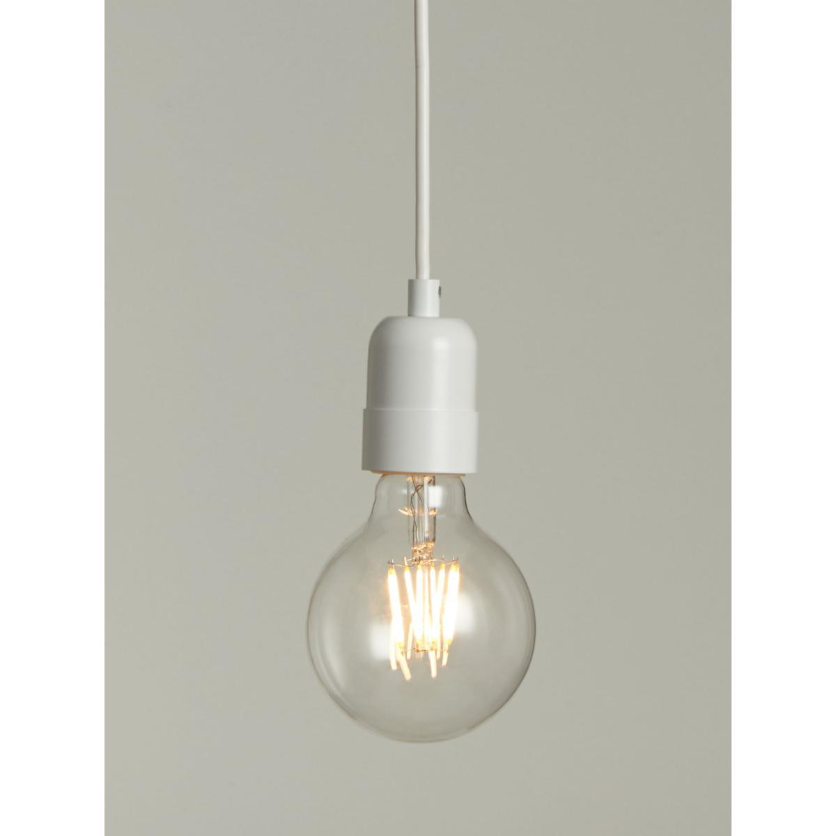 John Lewis & Partners Basic Ceiling Pendant Cord, White – image 2