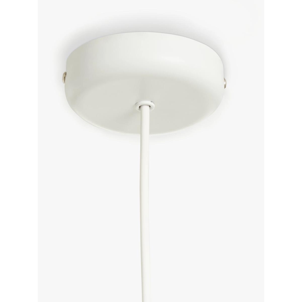John Lewis & Partners Basic Ceiling Pendant Cord, White – image 4