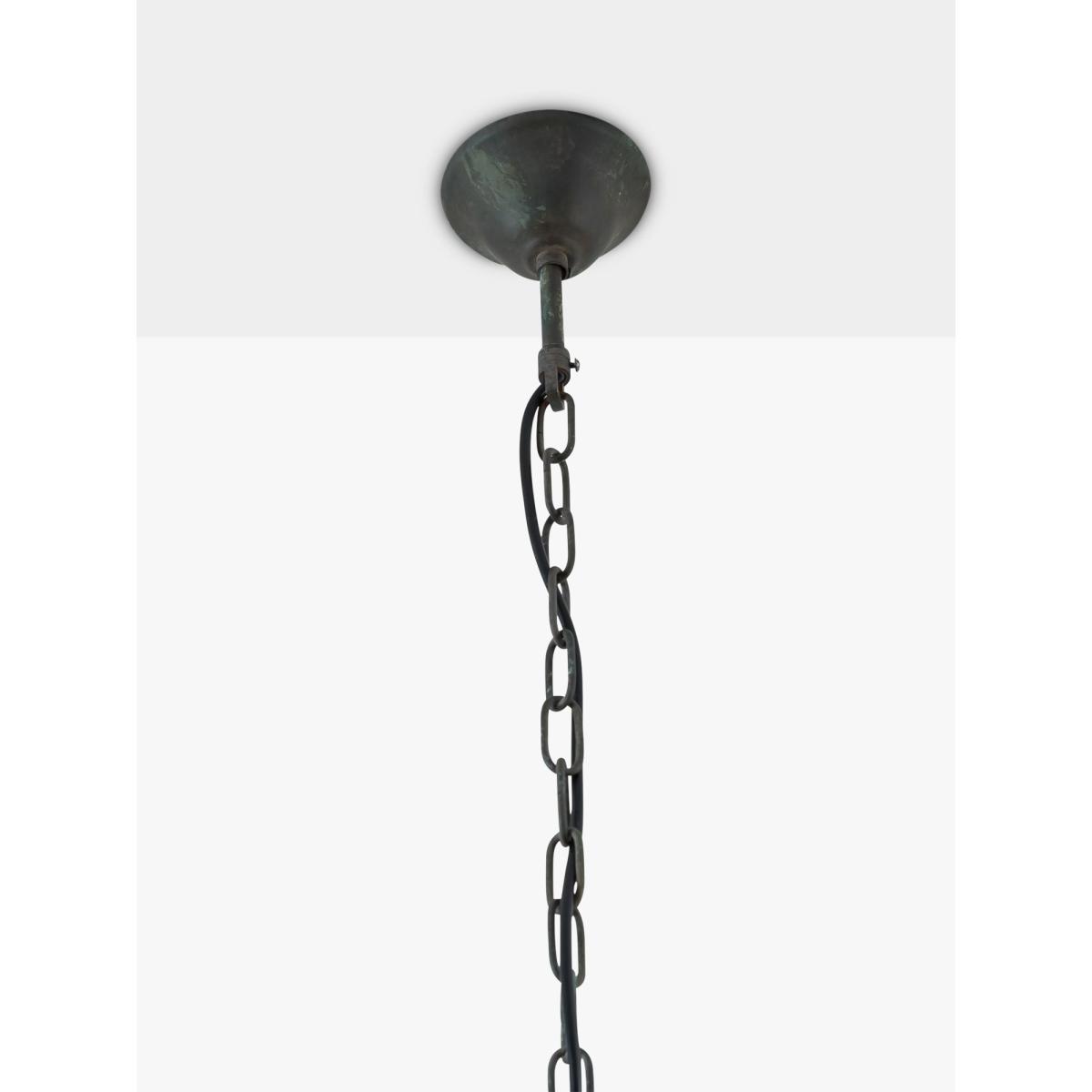 Pure White Lines Penn Lantern Ceiling Light, Metallic – image 8
