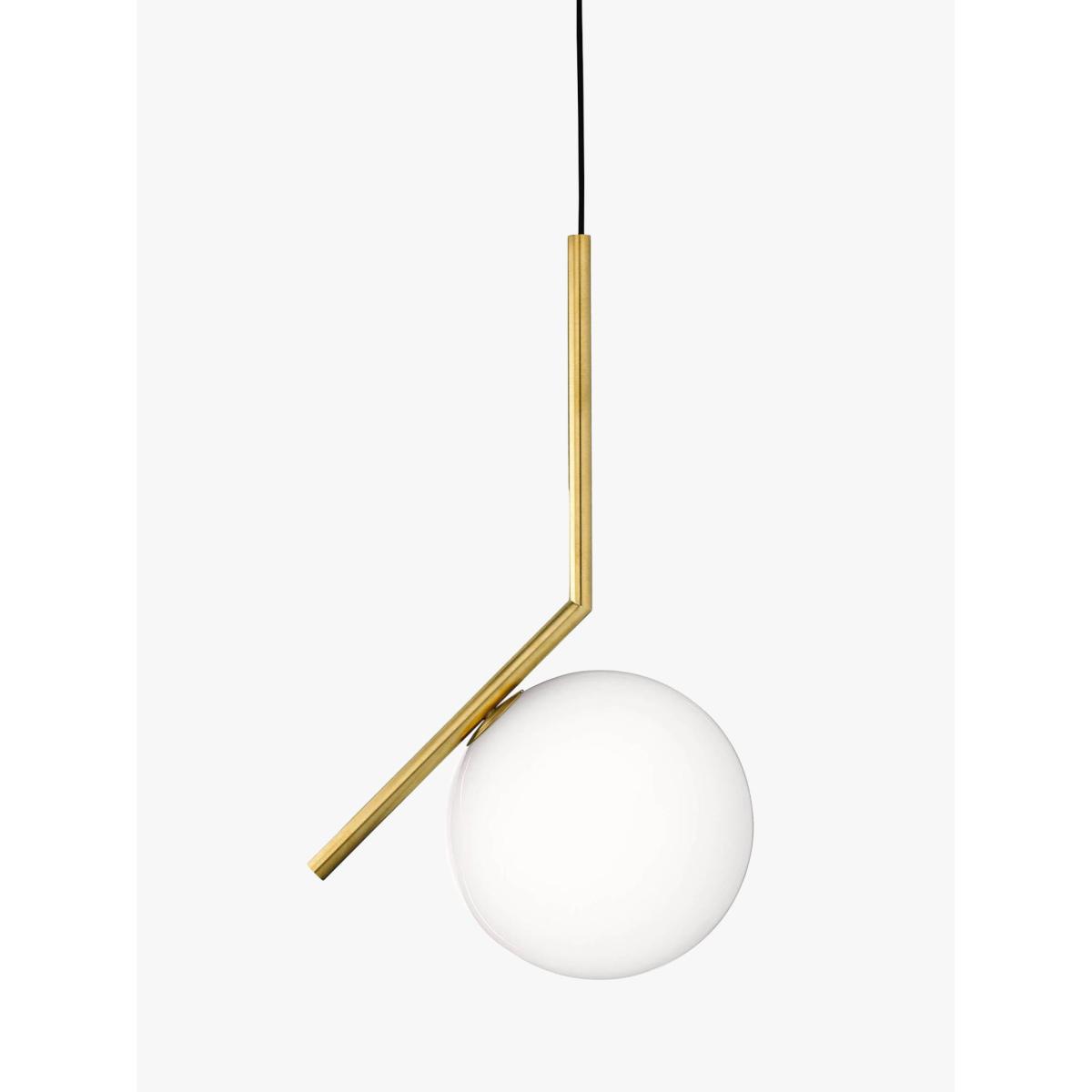 Flos IC S1 Ceiling Light, 20cm, Brushed Brass – image 3