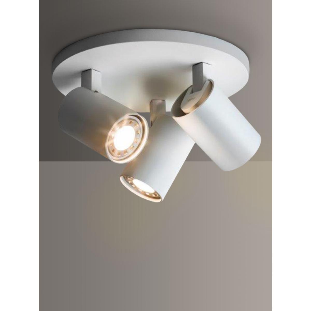 Astro Ascoli 3 Spotlight Ceiling Plate, White – image 7