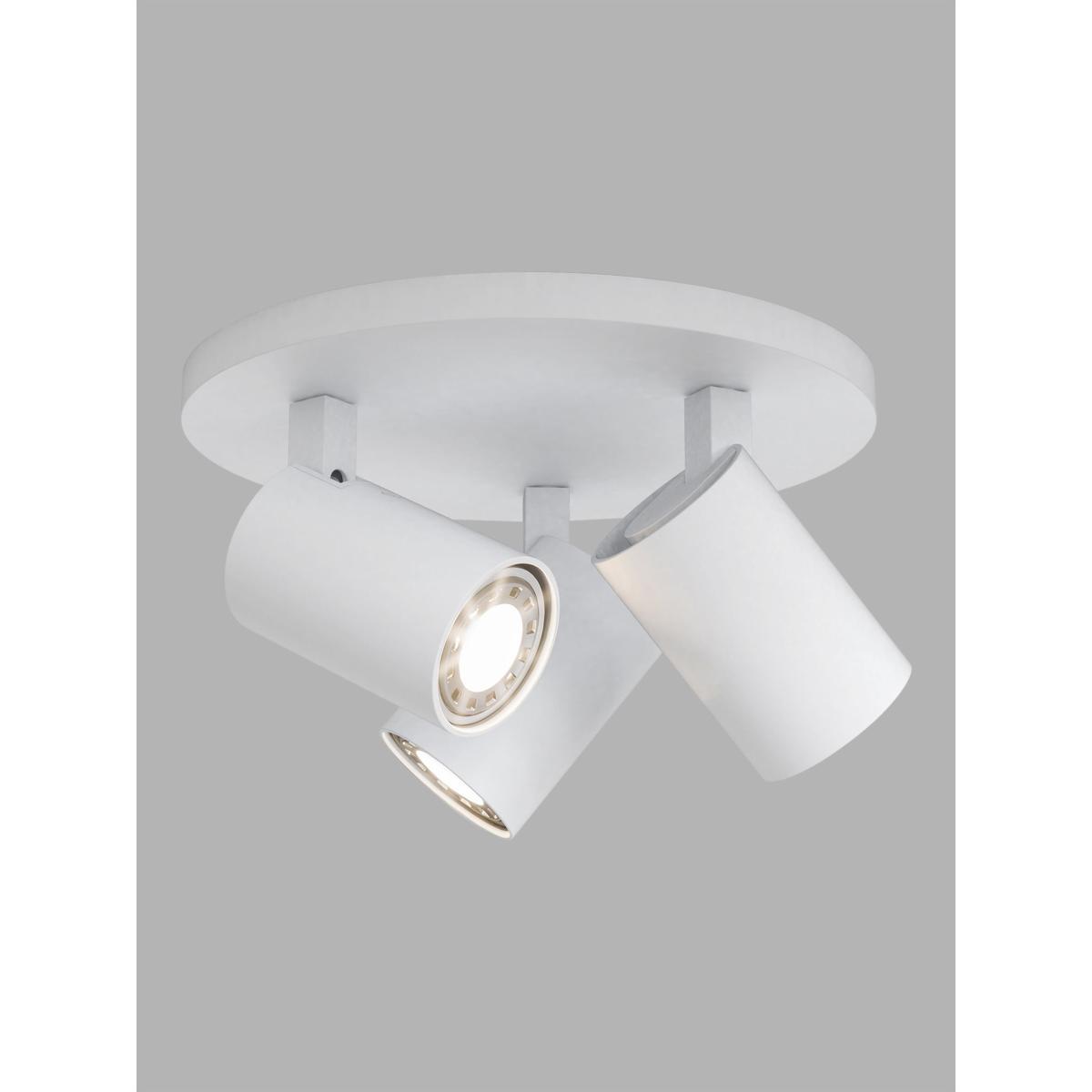 Astro Ascoli 3 Spotlight Ceiling Plate, White – image 1