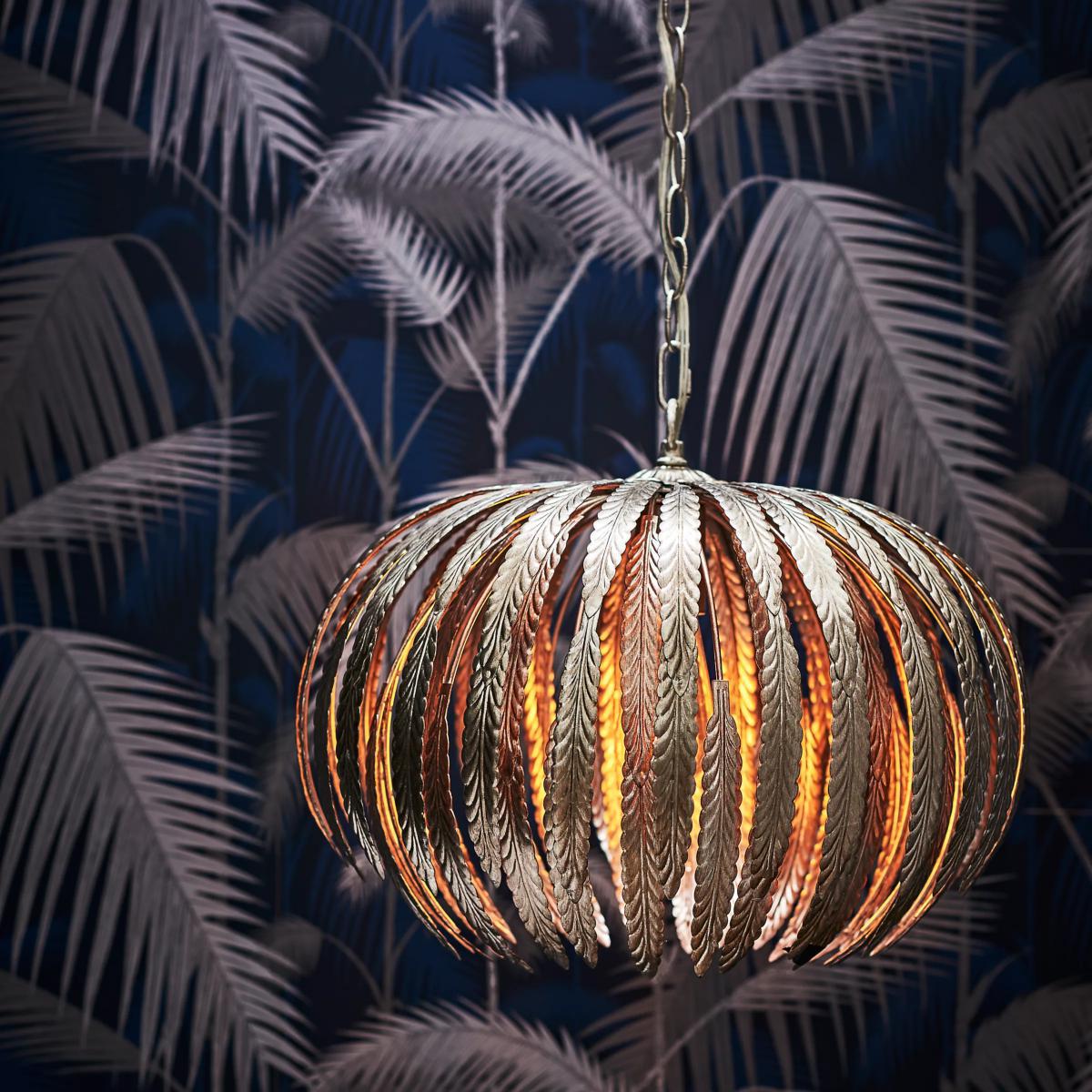 John Lewis & Partners Montserrat Mini Silver Leaf Ceiling Light – image 5