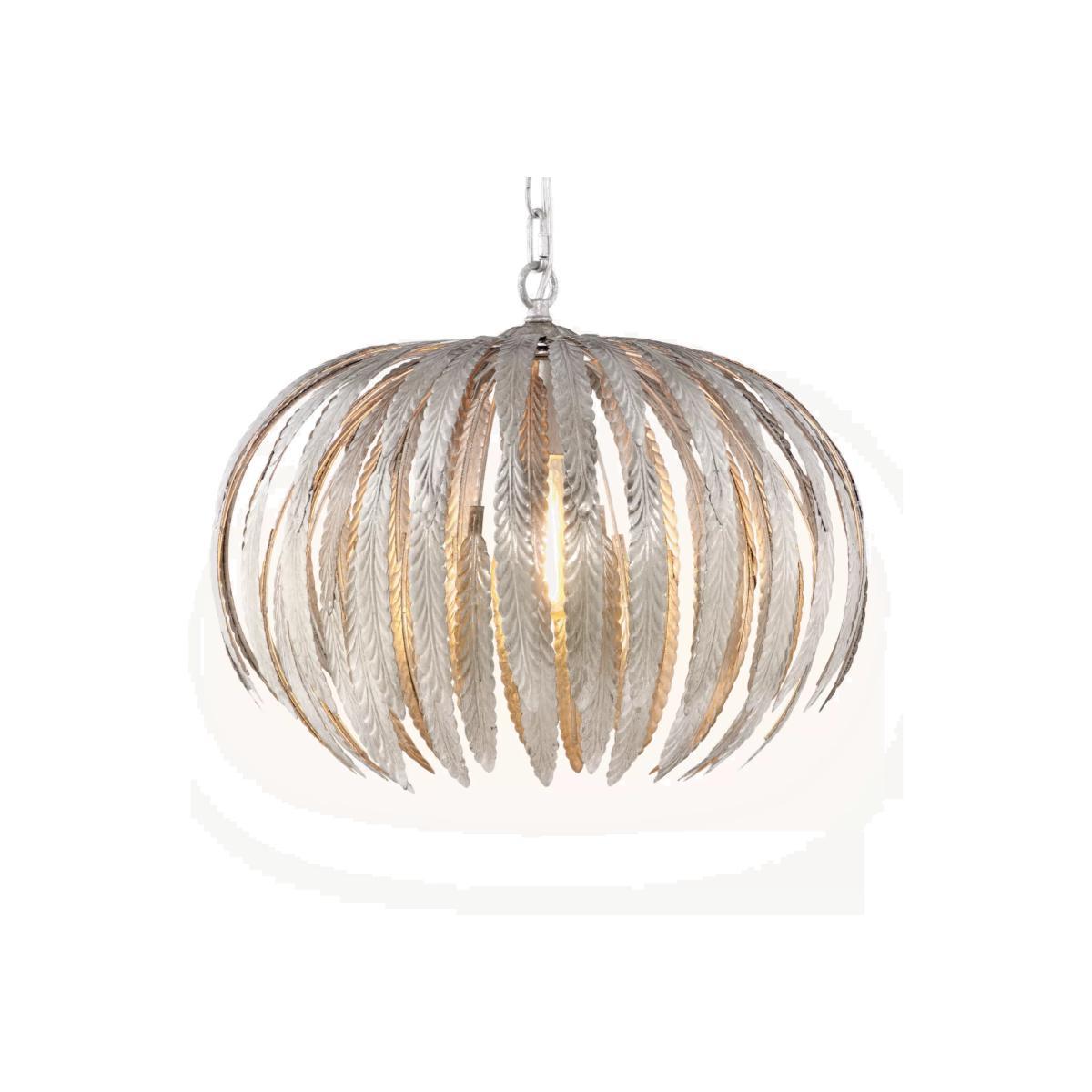 John Lewis & Partners Montserrat Mini Silver Leaf Ceiling Light – image 1