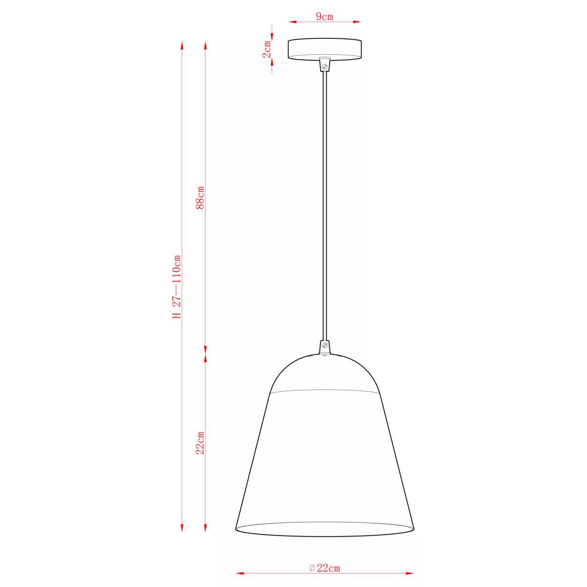 ANYDAY John Lewis & Partners Callum Ceiling Light, White – image 9