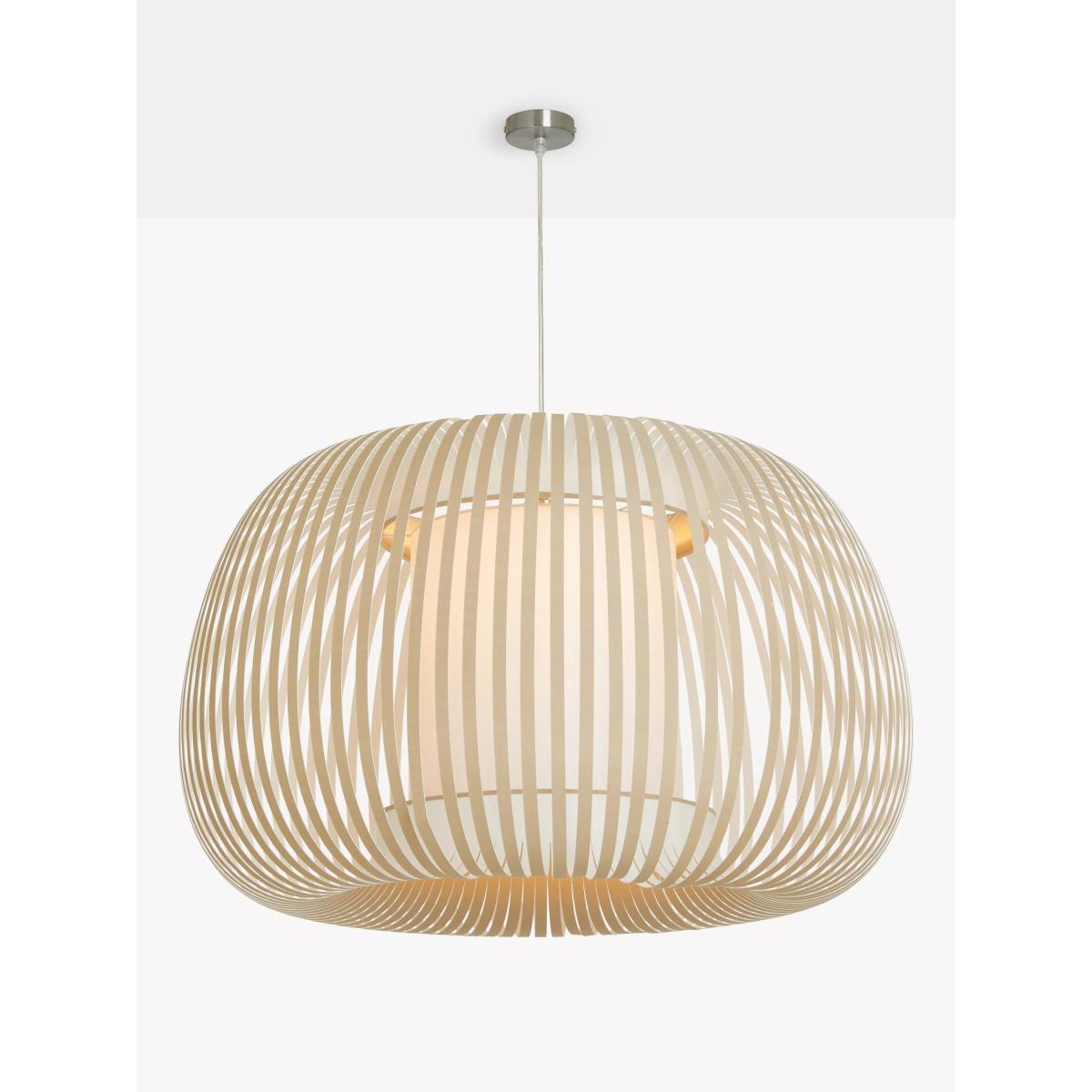 John Lewis Harmony XL Pendant Ceiling, Natural – image 3