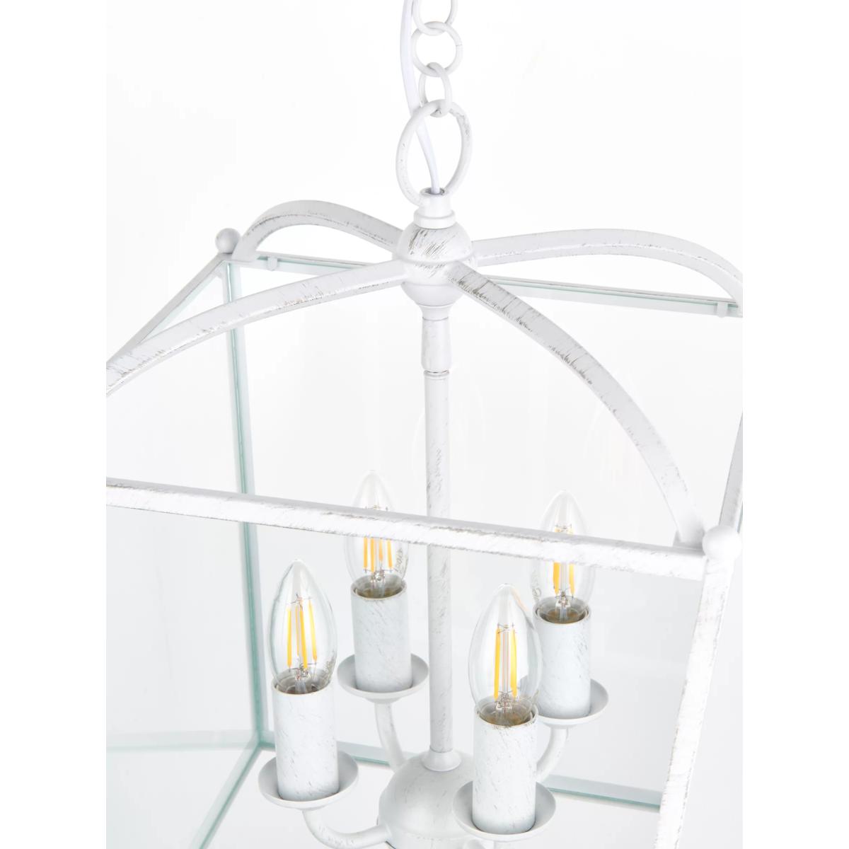 John Lewis Carlita Lantern Ceiling Light, White – image 3