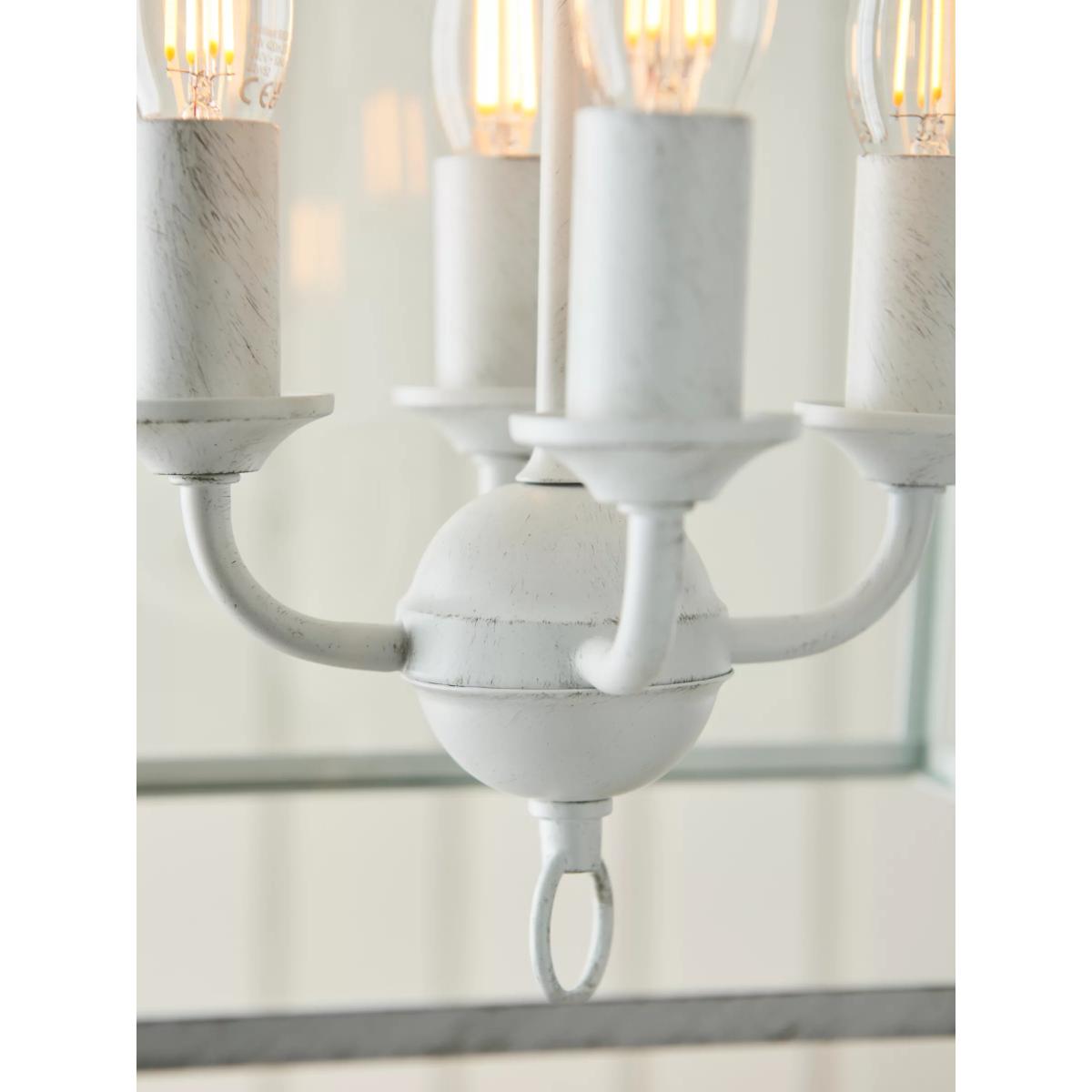 John Lewis Carlita Lantern Ceiling Light, White – image 4