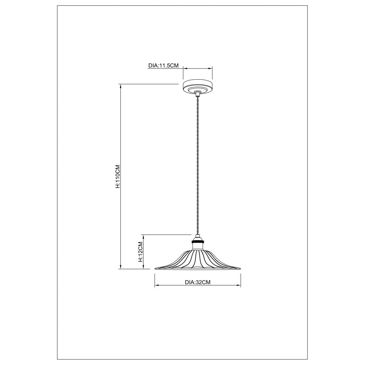 John Lewis & Partners Daisy Ceiling Light, White – image 6