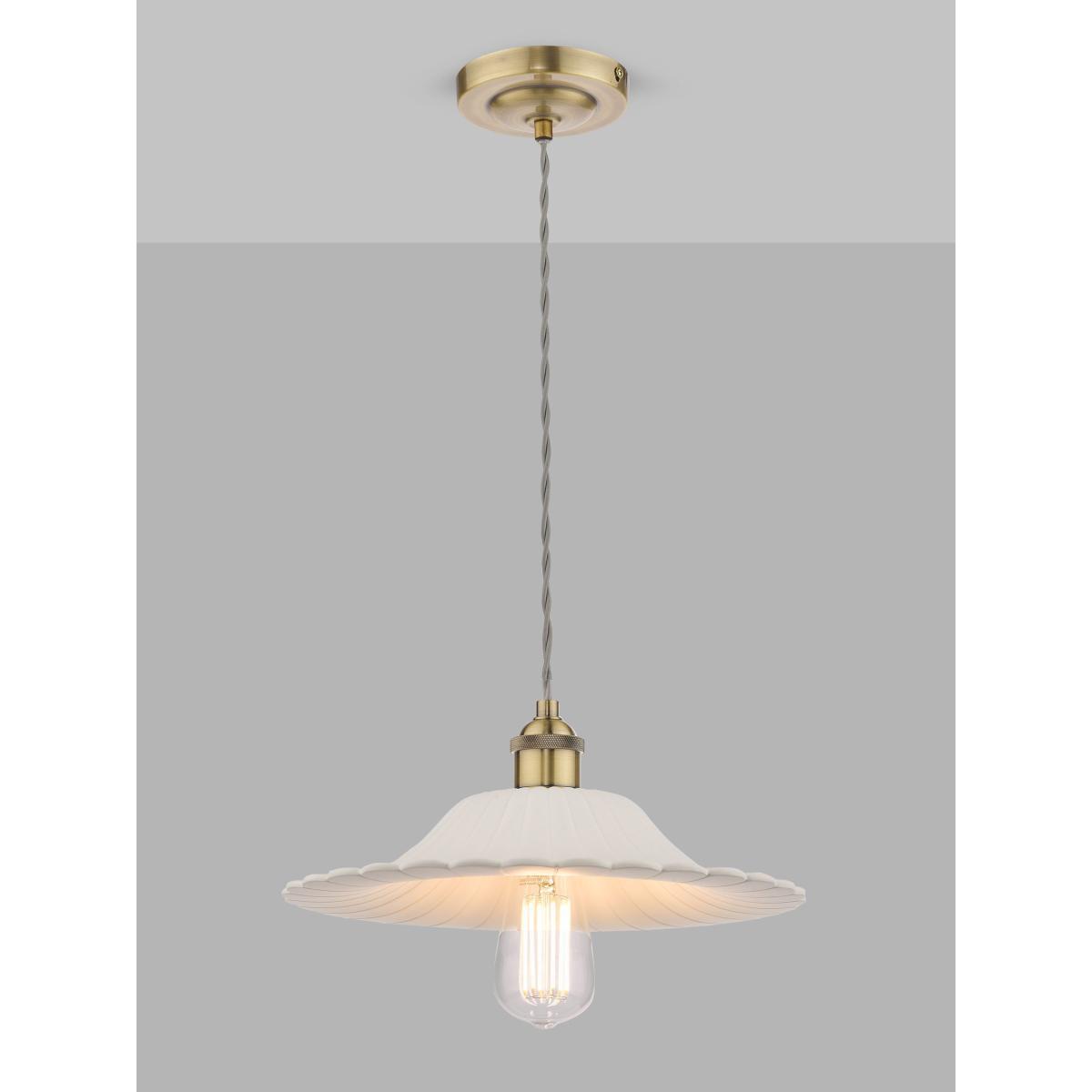 John Lewis & Partners Daisy Ceiling Light, White – image 1