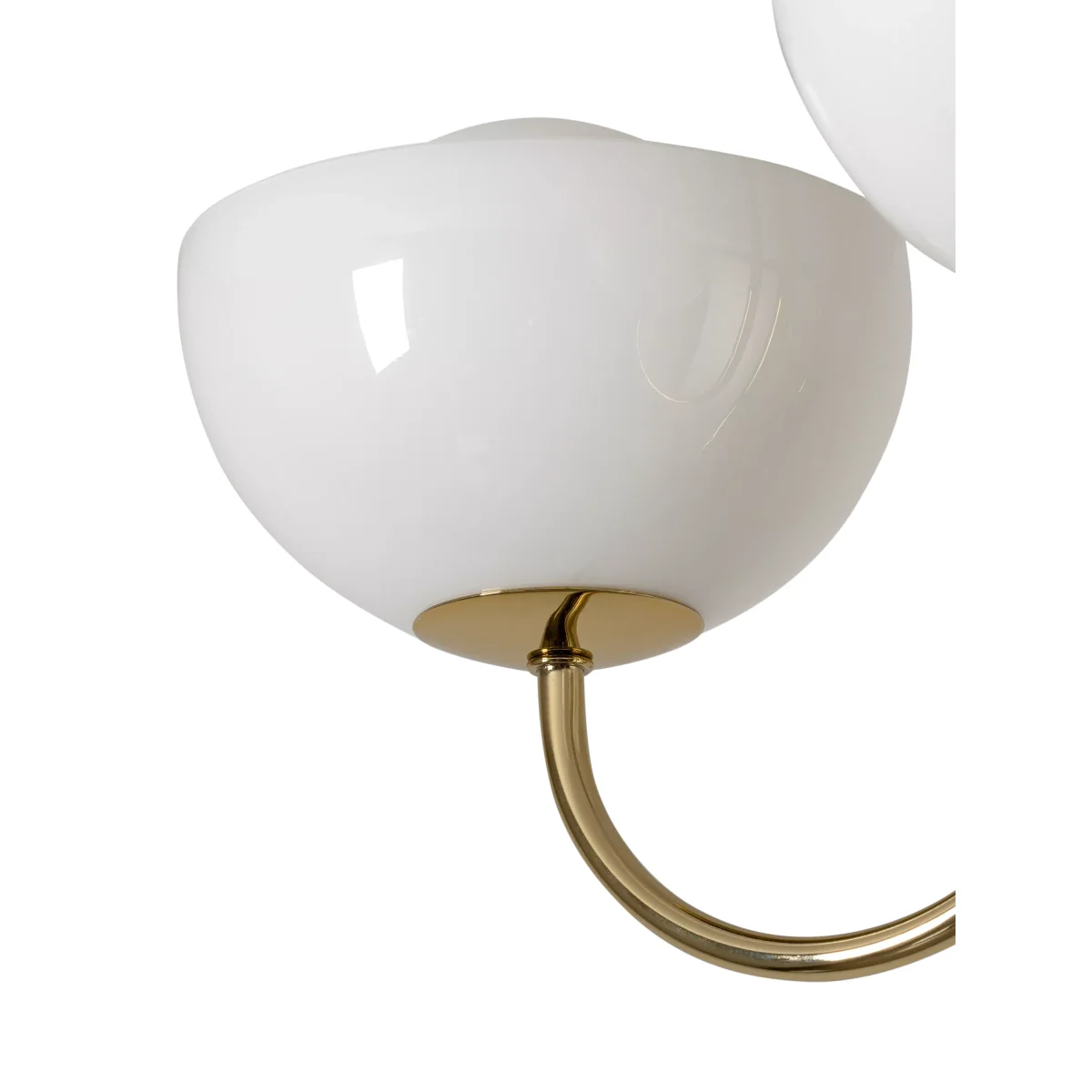 houseof Glass Bowl 3-Arm Ceiling Light – image 4